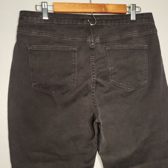 ModCloth Set Sailorette Nautical Sailor 14 Black High Rise Skinny Jeans Retro Ro - Picture 8 of 10